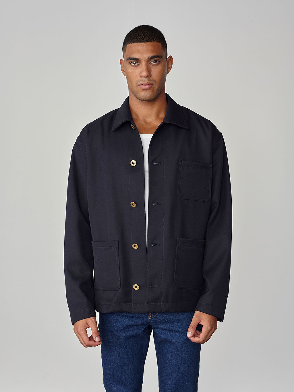 OVERSHIRT BLU NAVY