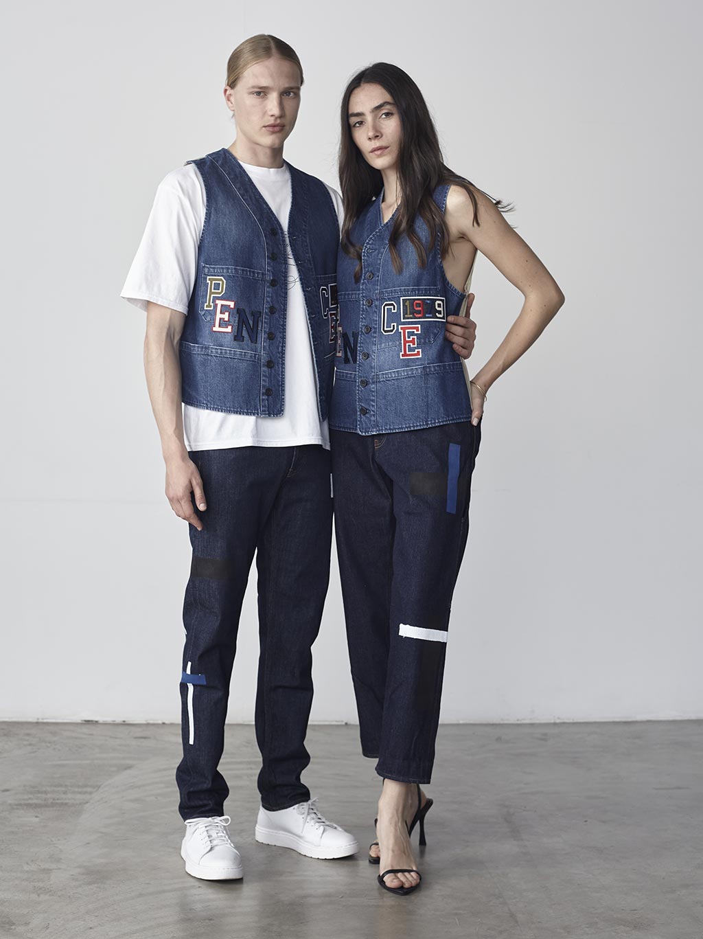 GILET IN DENIM UNISEX