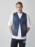 GILET IN DENIM UNISEX