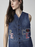 GILET IN DENIM UNISEX