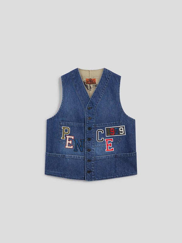 GILET IN DENIM UNISEX