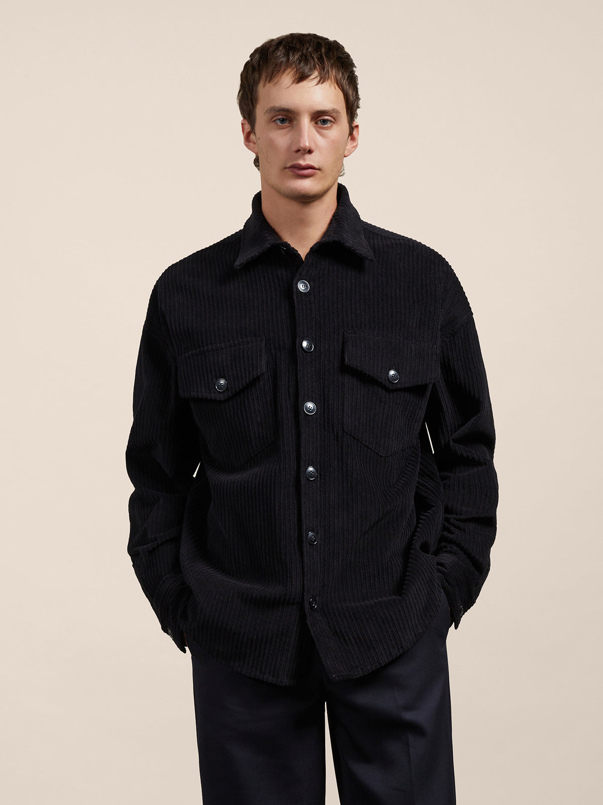 OVERSHIRT IN VELLUTO